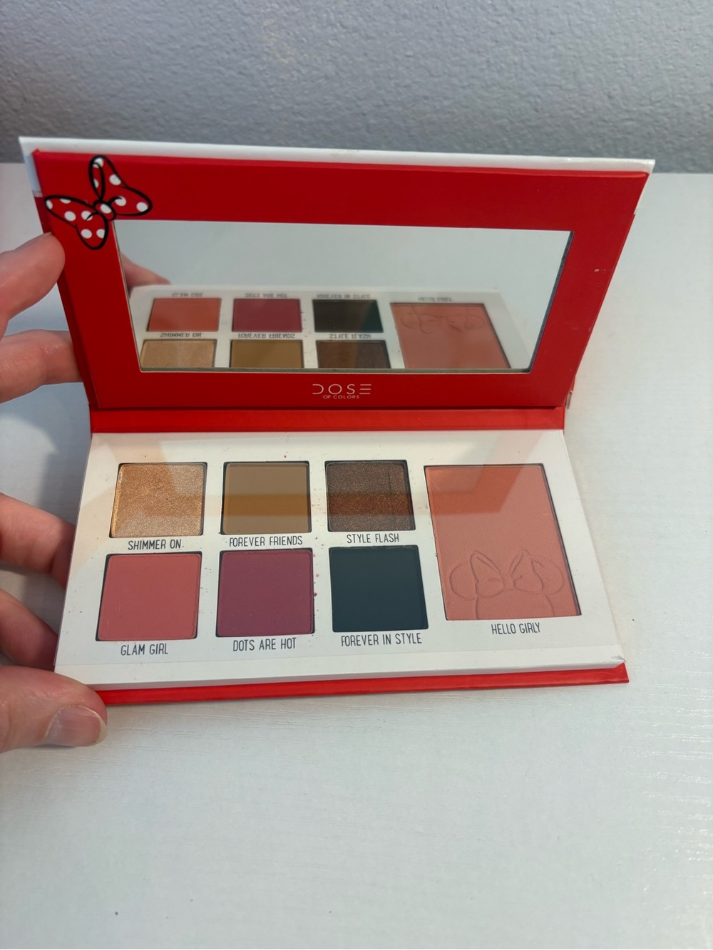 Dose Of Colors X Disney Minnie Mouse Eyeshadow Palette & Blush Limited Edition